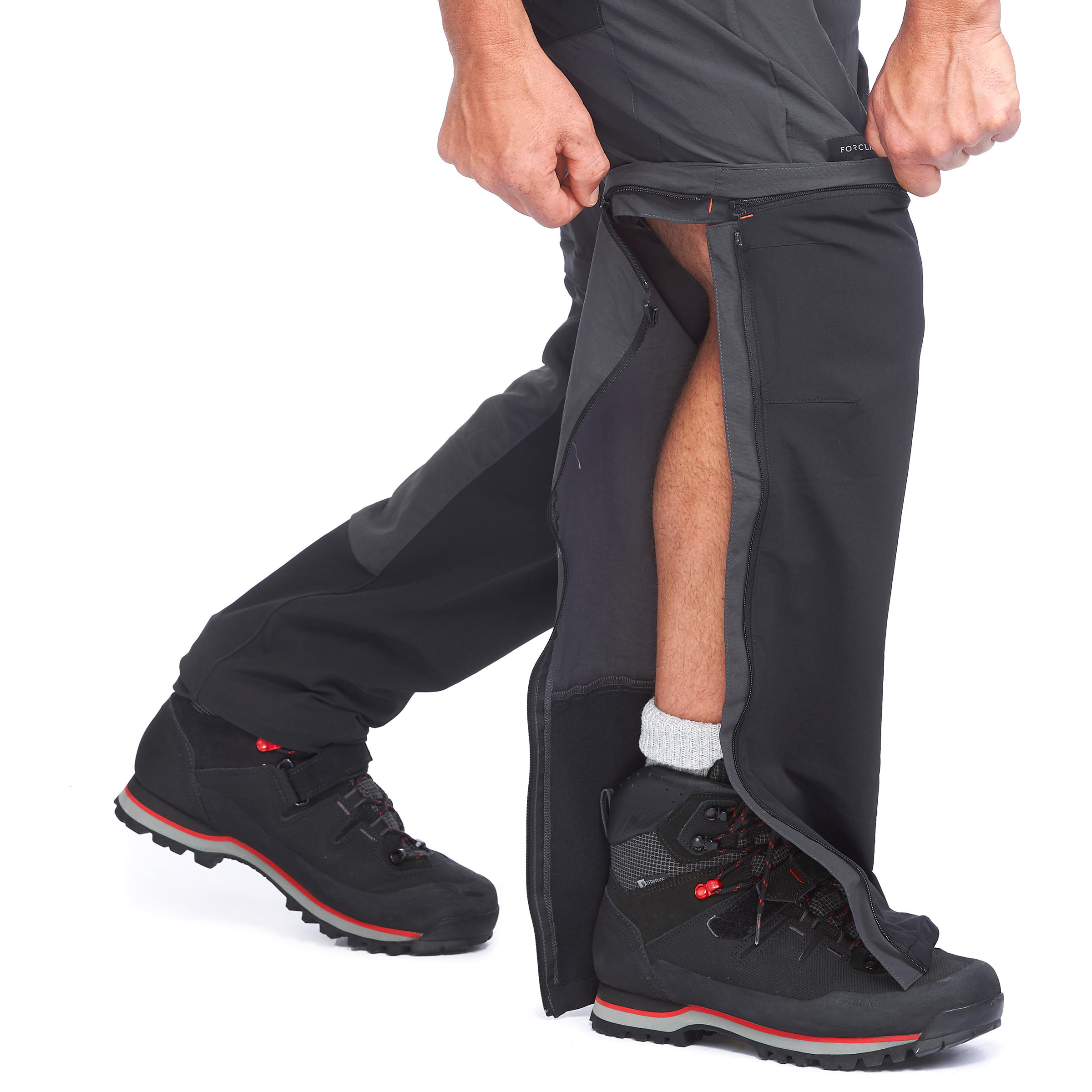 Polar Pants|men's Fleece-lined Waterproof Hiking Pants - Warm Softshell Trekking  Trousers